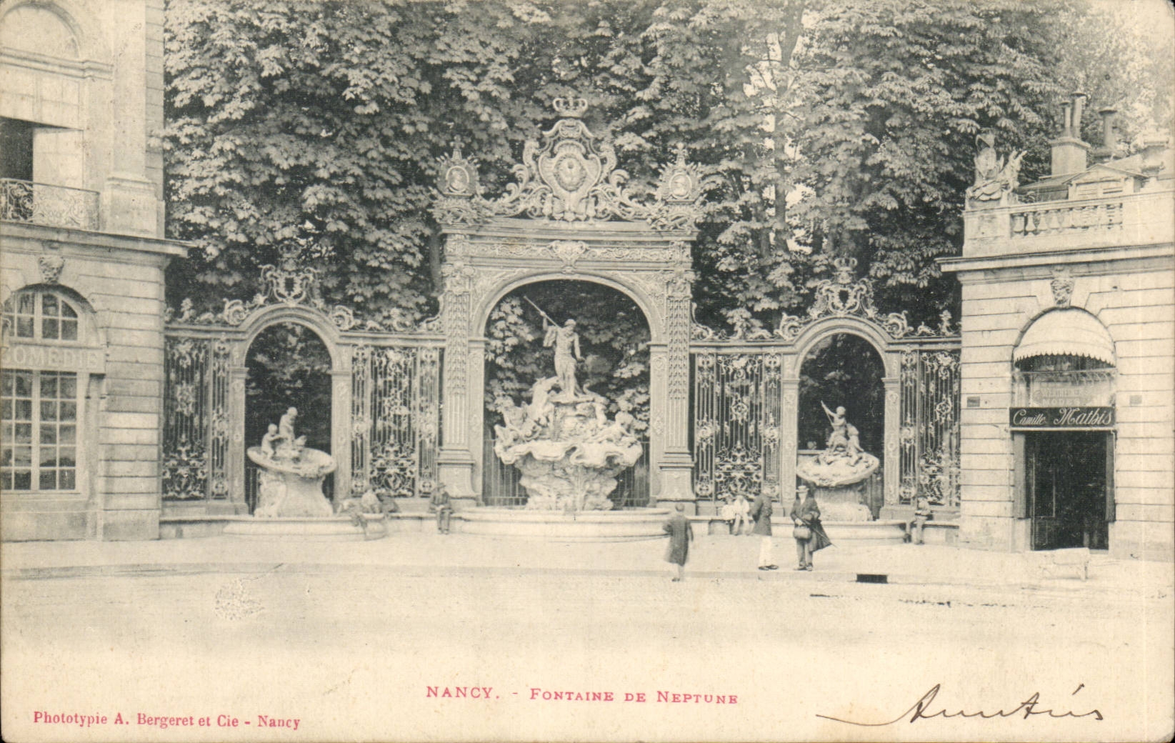 Nancy CPA Fontaine de Neptune
