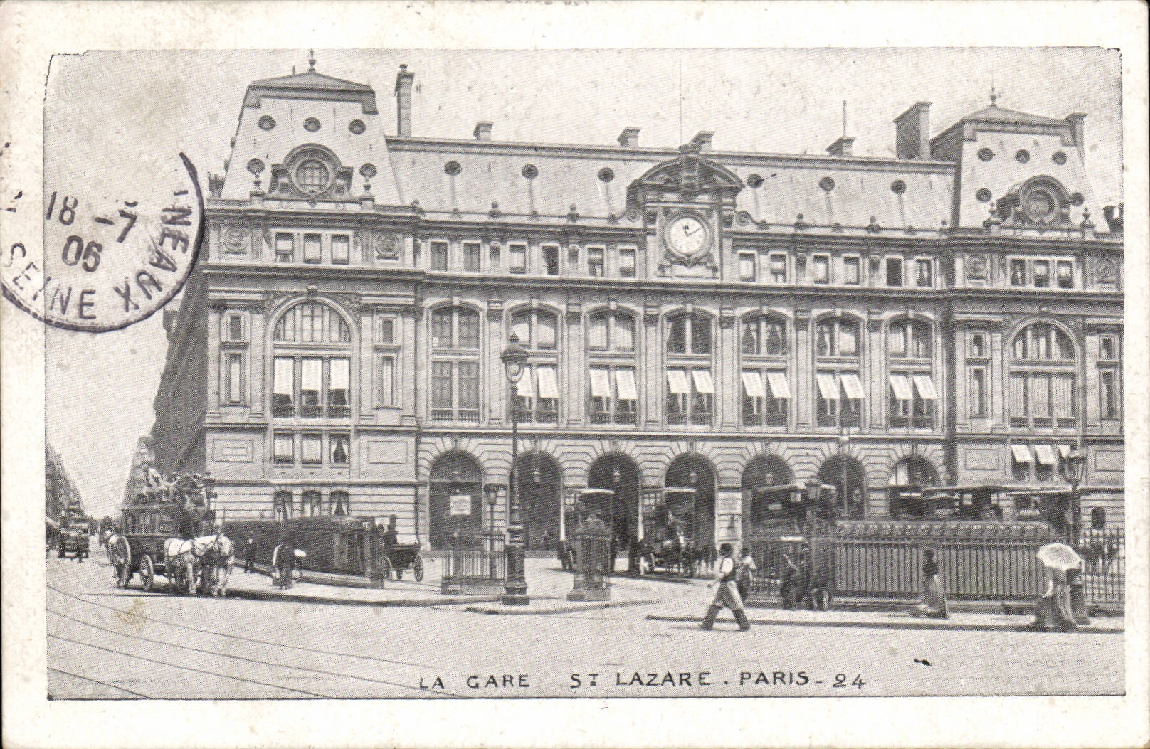 Paris CPA St Lazare