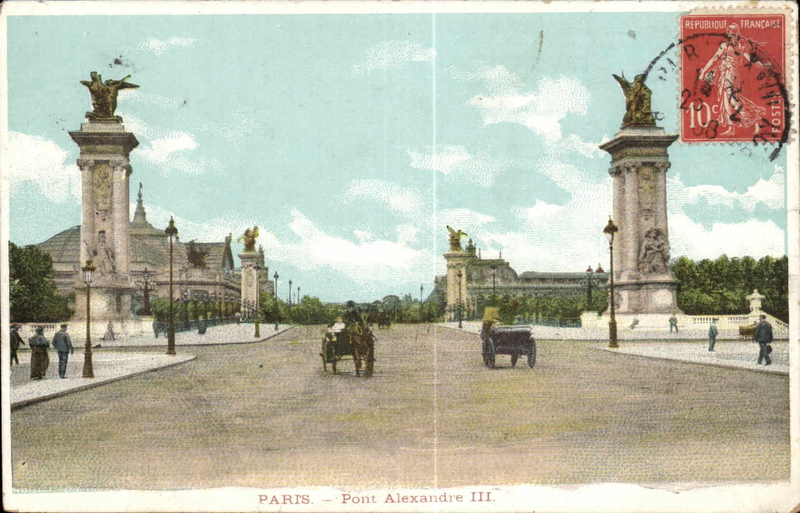 Paris CPA Bridge Alexandre III