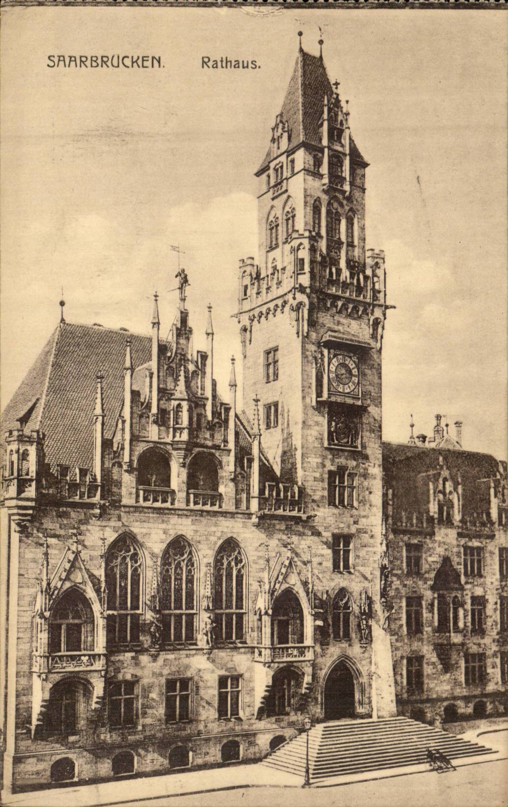 Germany Saarbrucken CPA Rathaus