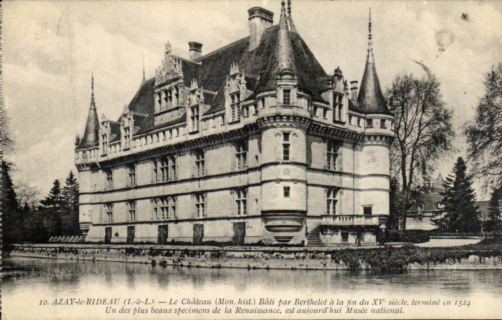 Azay le Rideau CPA Chateau