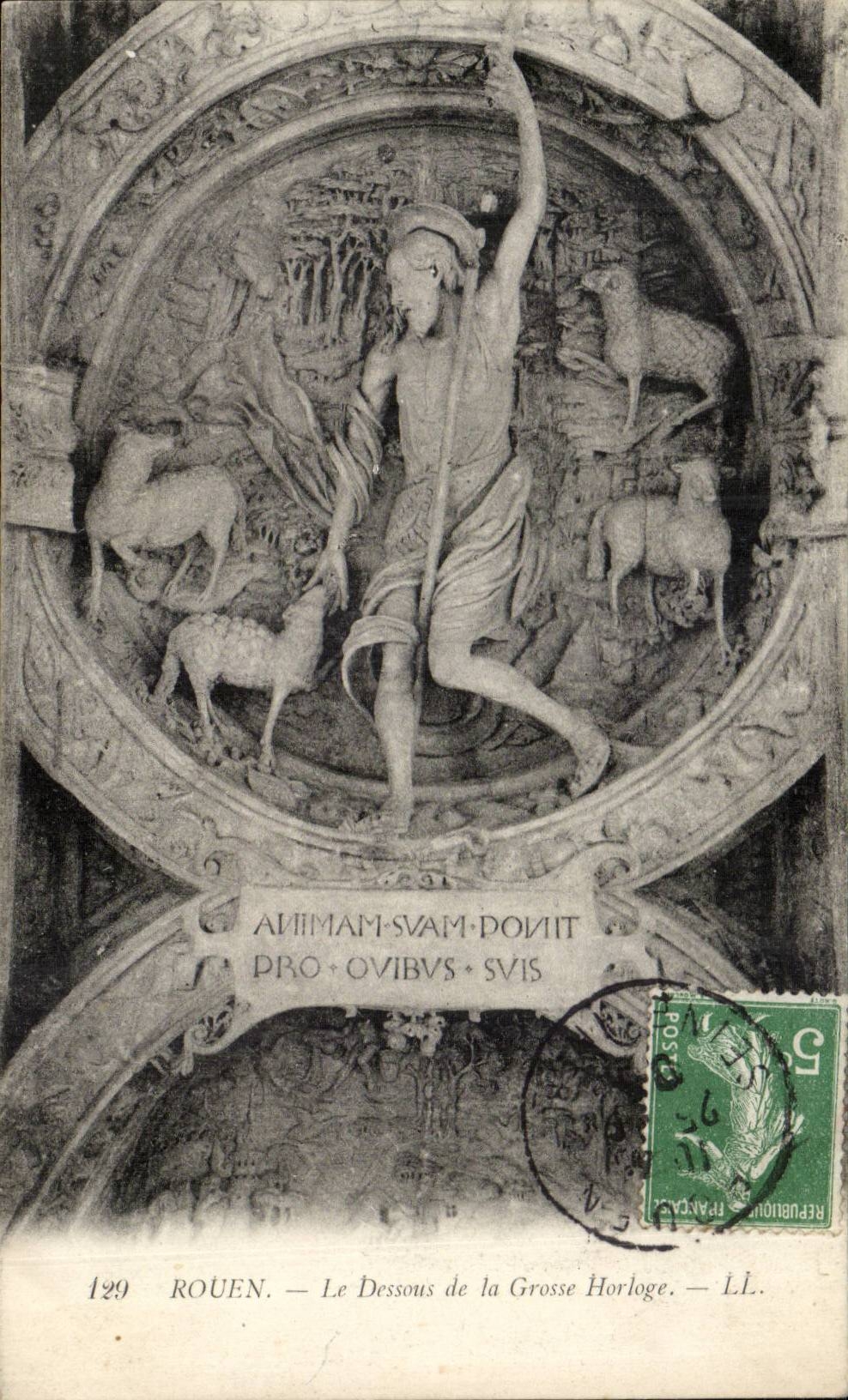 Rouen CPA lower parts of the large clock