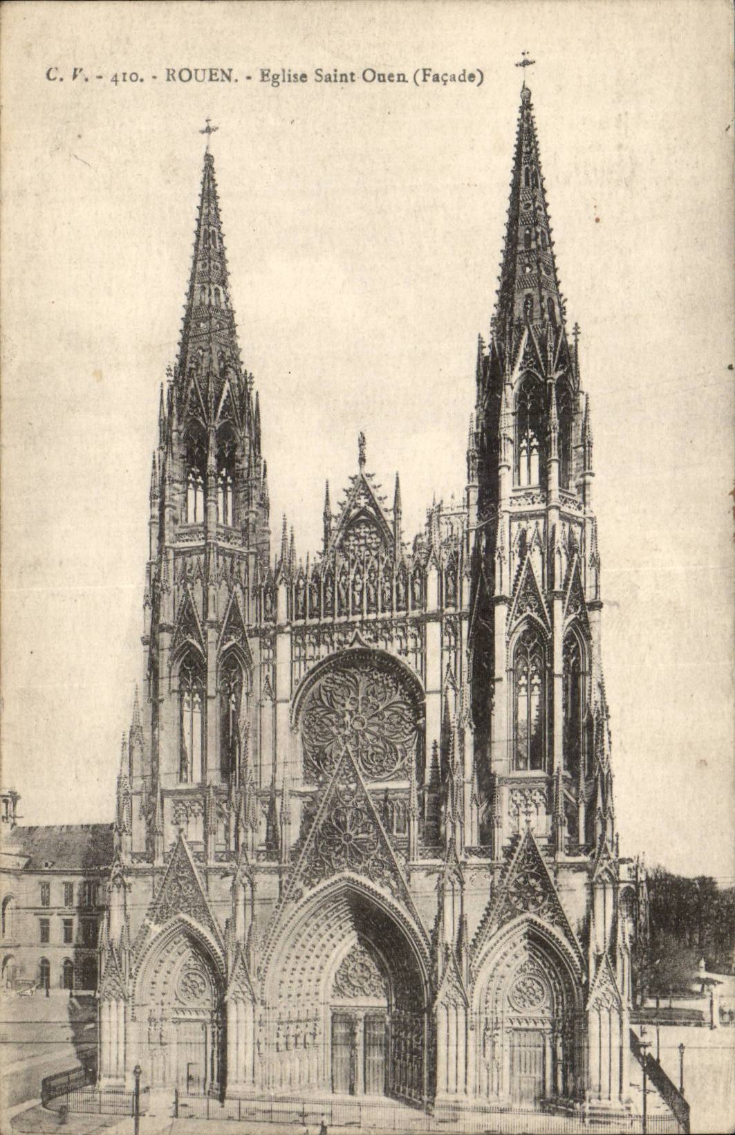 Rouen CPA Church Saint Ouen