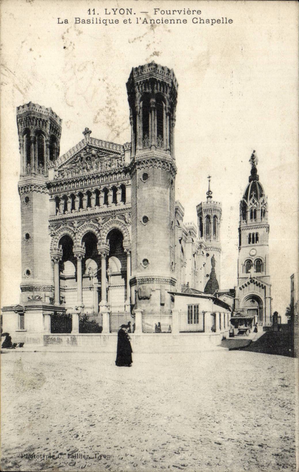 Lyon CPA Fourviere the basilica and the old vault