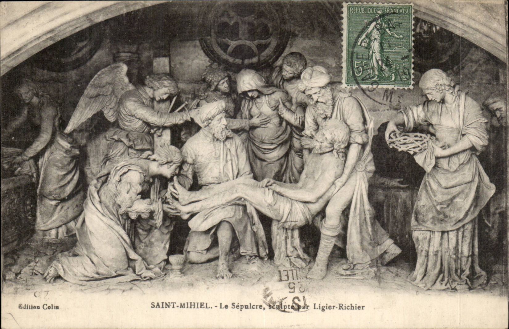 Saint Mihiel CPA the sepulchre