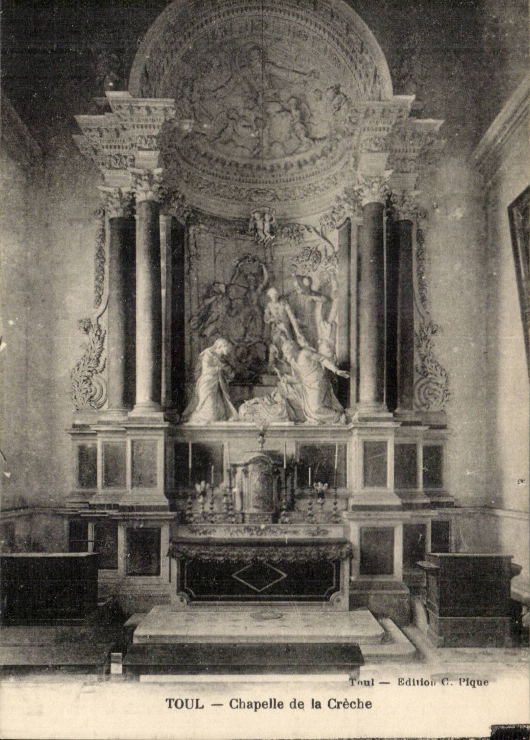 Toul CPA Wolbung der Krippe