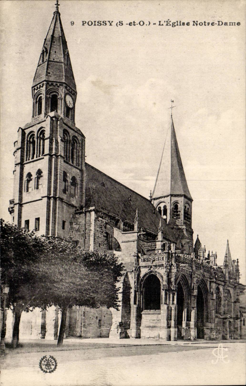 Poissy CPA the Notre Dame church