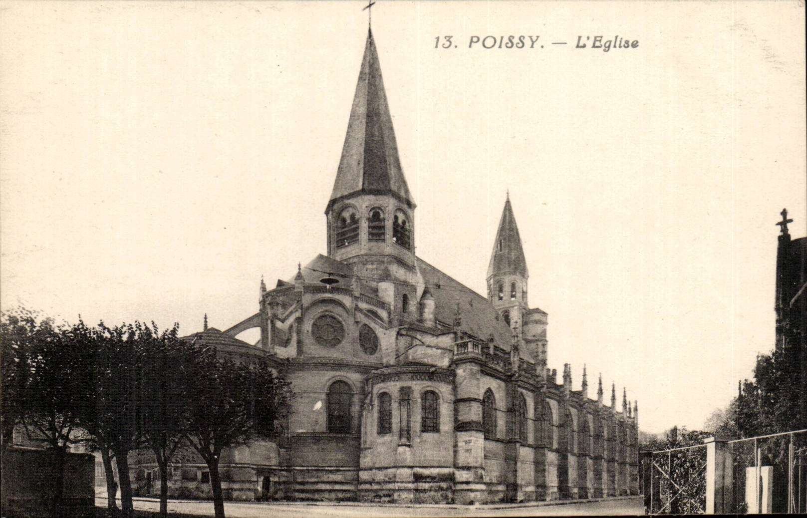 Poissy CPA the Notre Dame church