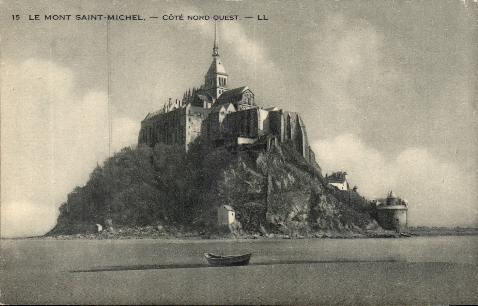 Mont Saint Michel CPA Cote north Is