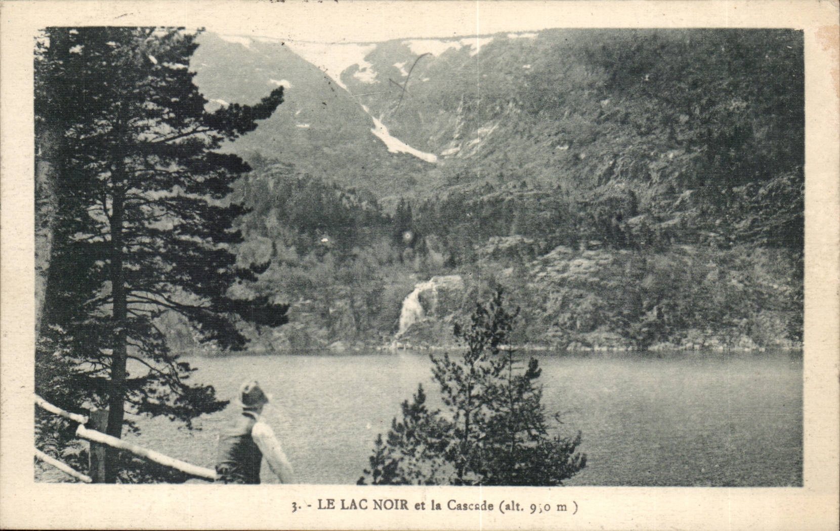 Orbey CPA the black lake and the cascade