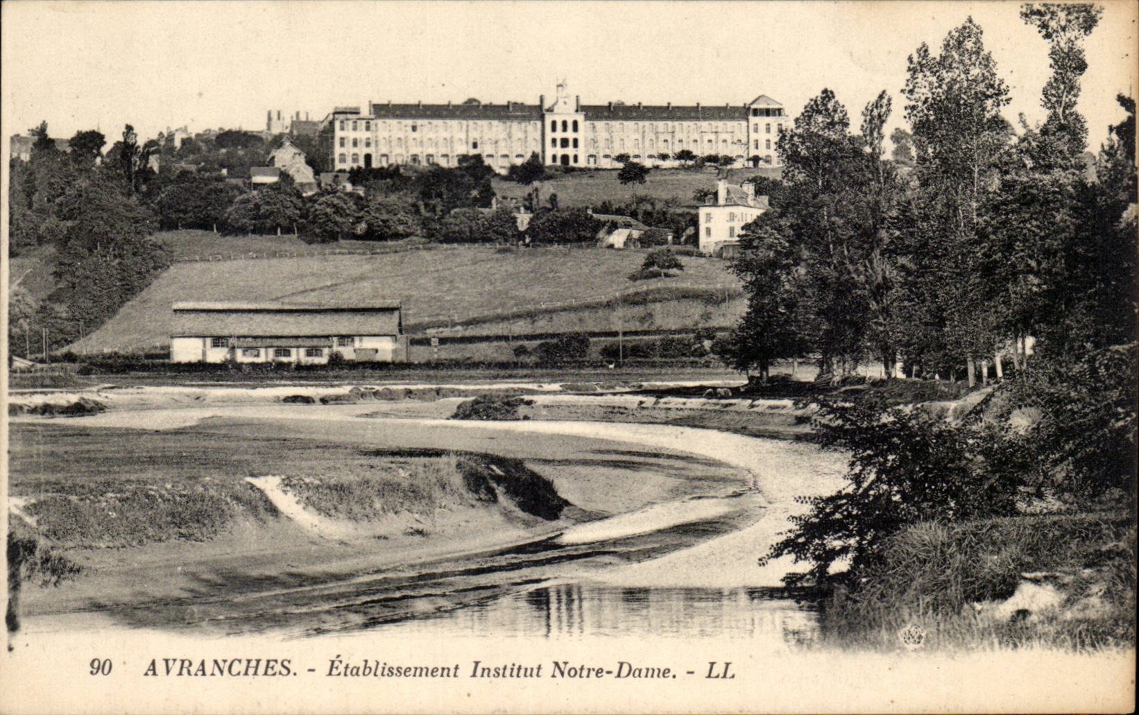 Avranches CPA Etablissement Institut Notre DAme
