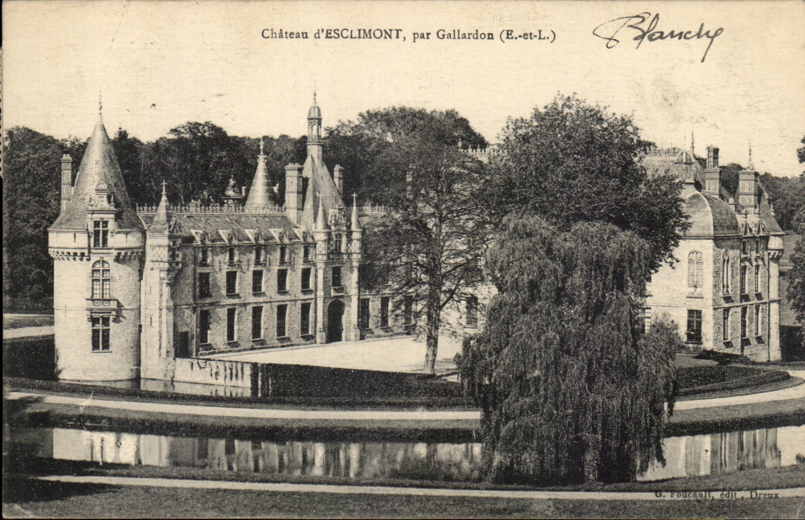 CPA Schloss von ESclimont durch Gallardon