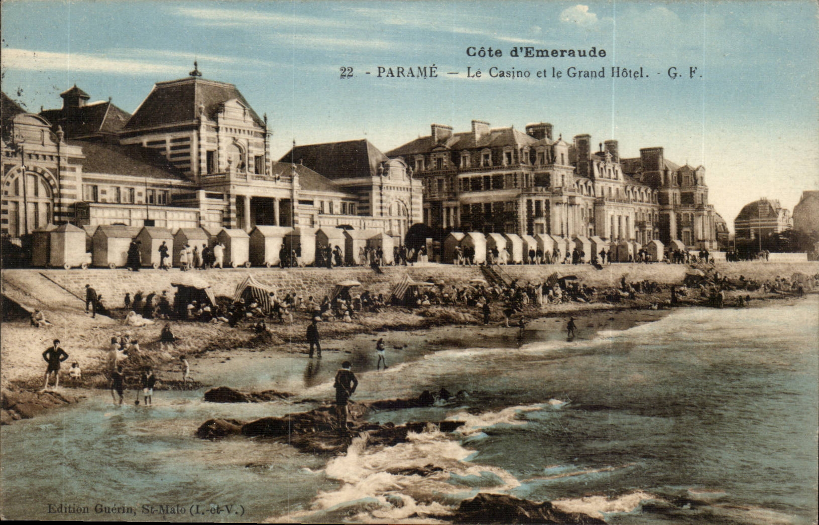Parame CPA Le casino et le grand hotel