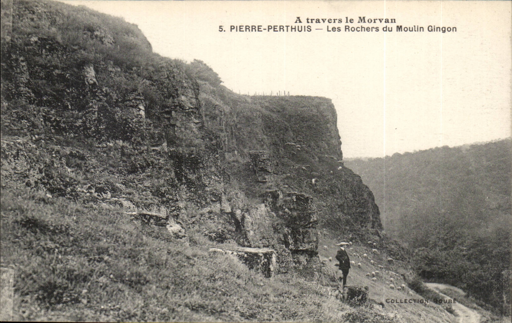 Through Morvan - Pierre Perthuis - CPA