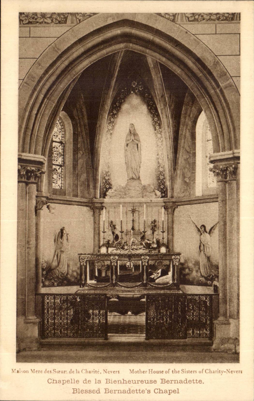 Nevers - Wolbung von glucklichem Bernadetta - CPA