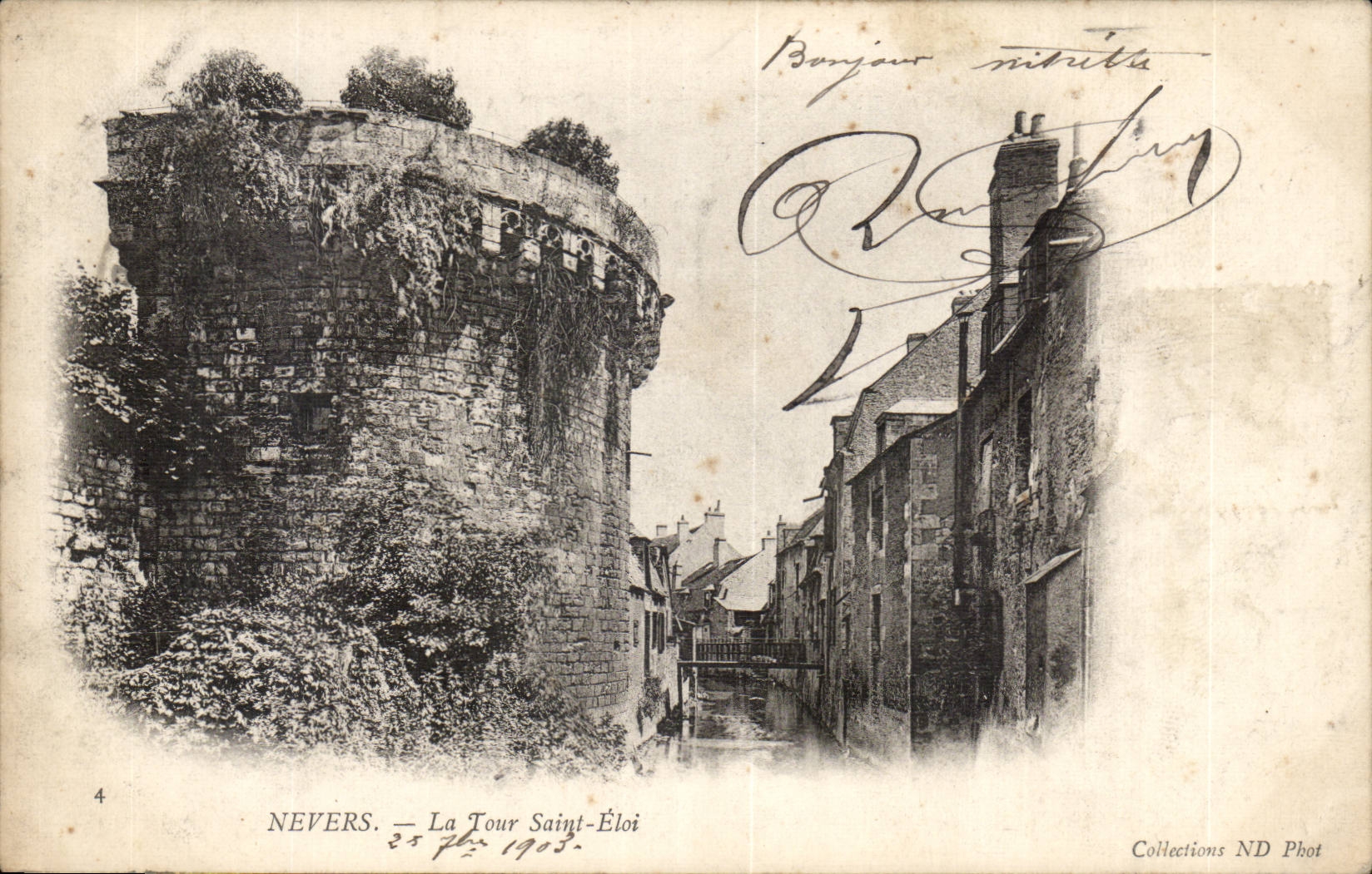 Nevers - der Saint Eloi-Aufsatz - CPA