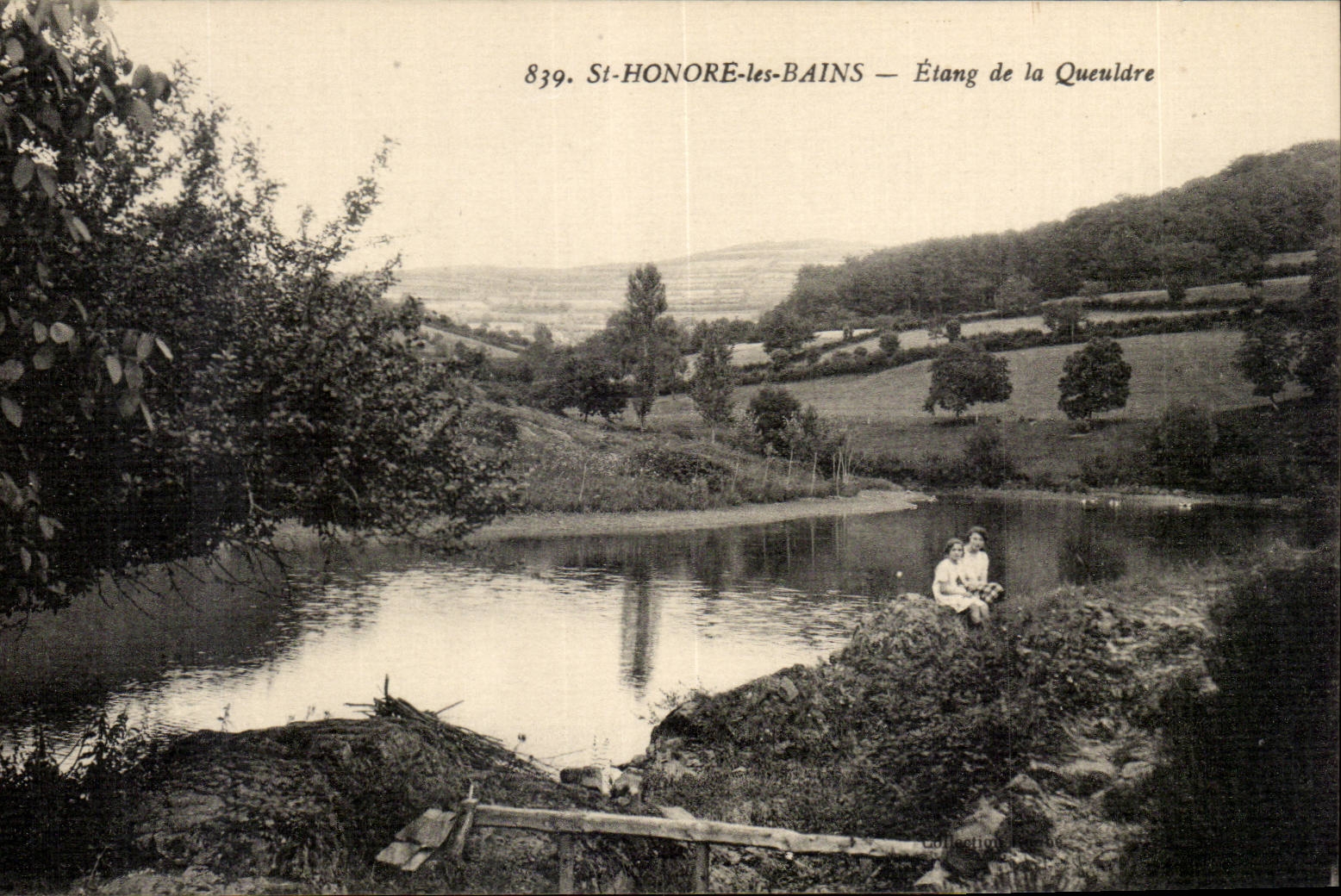 Str-les Bains Ehre - Teich von Queuldre - CPA