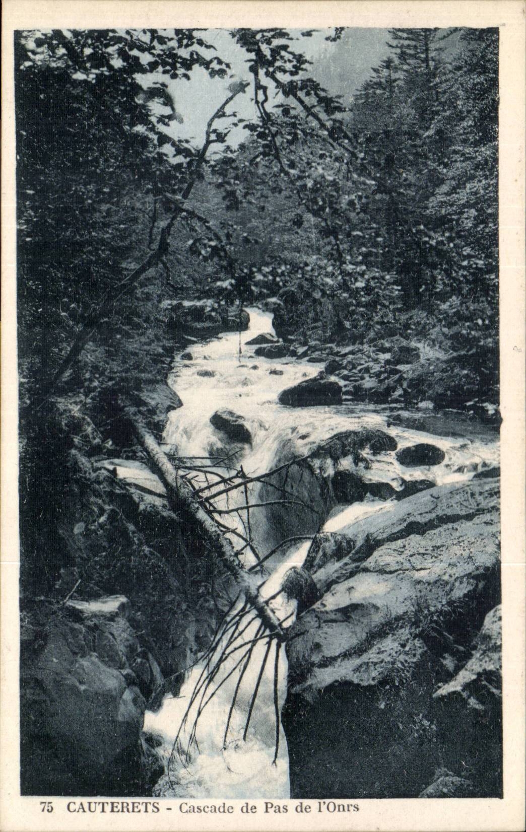 CAuterets CPA Cascades of the step of the bear