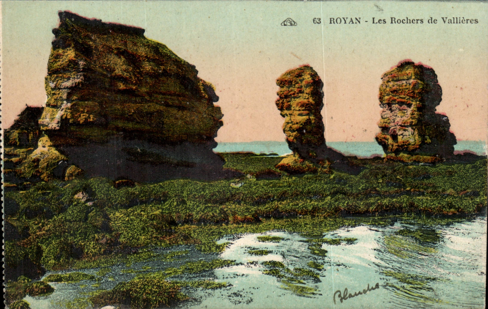 Royan CPA Felsen von Vallieres