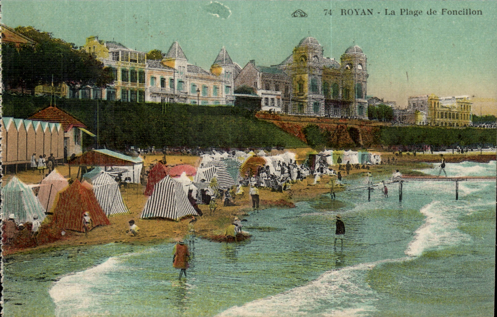 Royan CPa der Strand von Foncillon