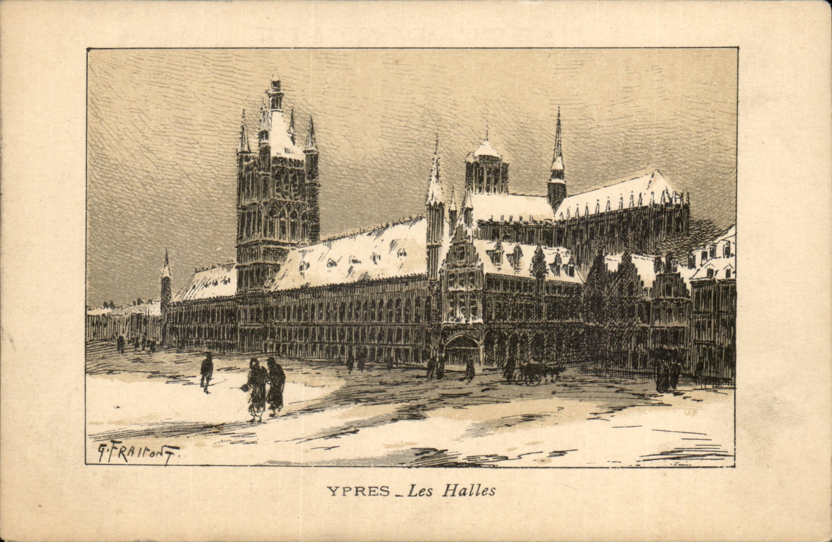 Belgien - Belgien - Belgien - Ypres - Markte - CPA