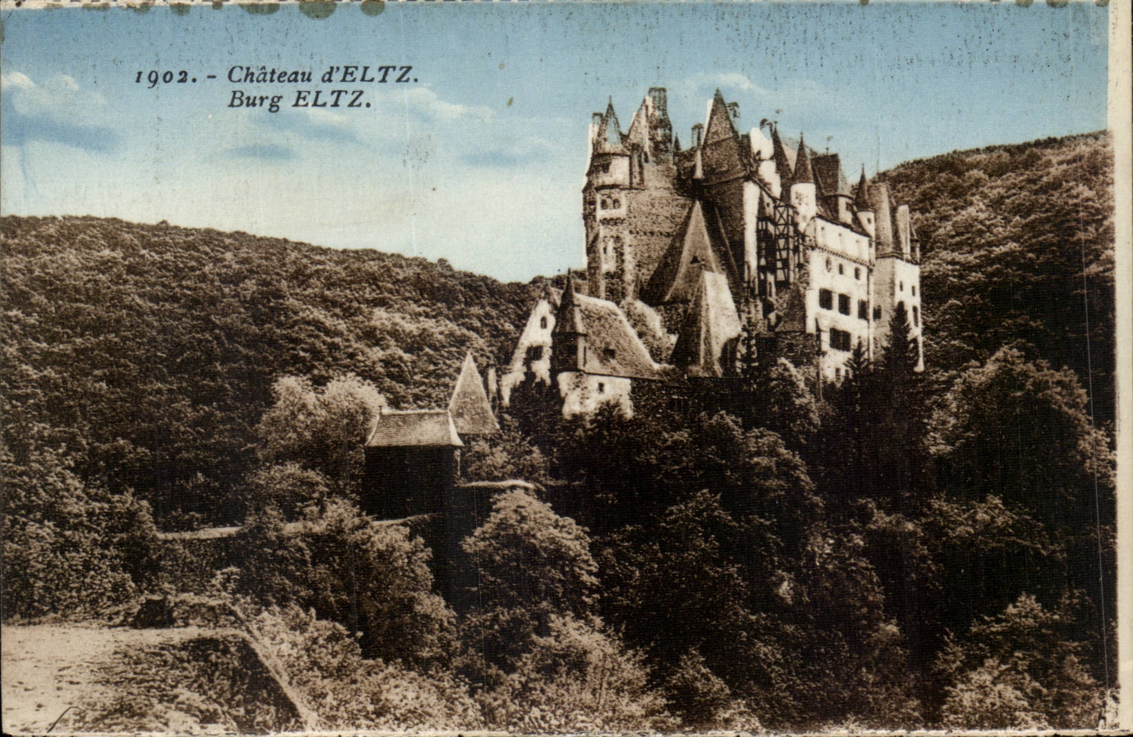 Castle of Eltz - Burg Eltz - CPA
