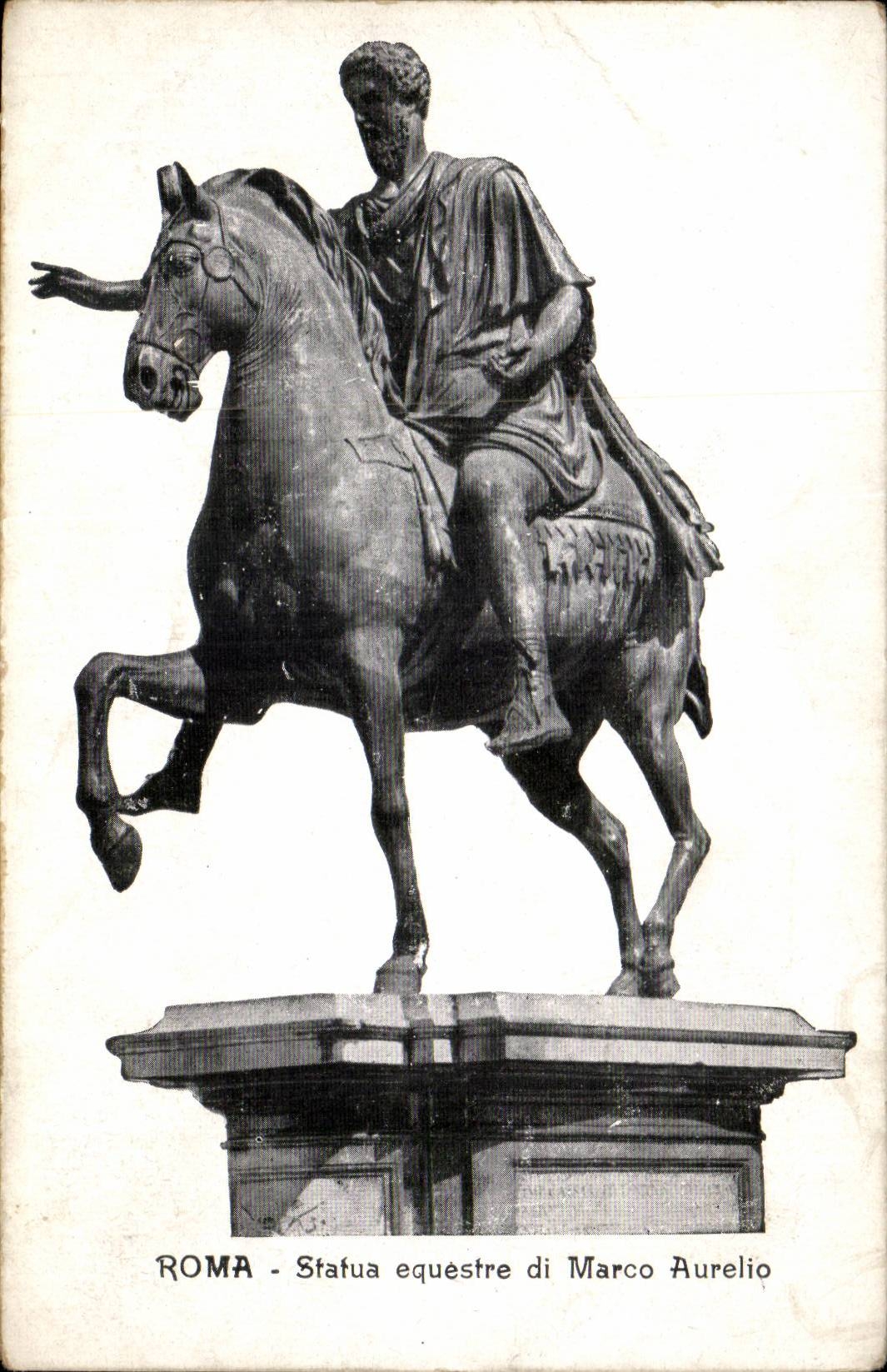 Italien - Italien - Italien - Rom - Rom - Reiterdi Marco Aurelio angeordnet - CPA