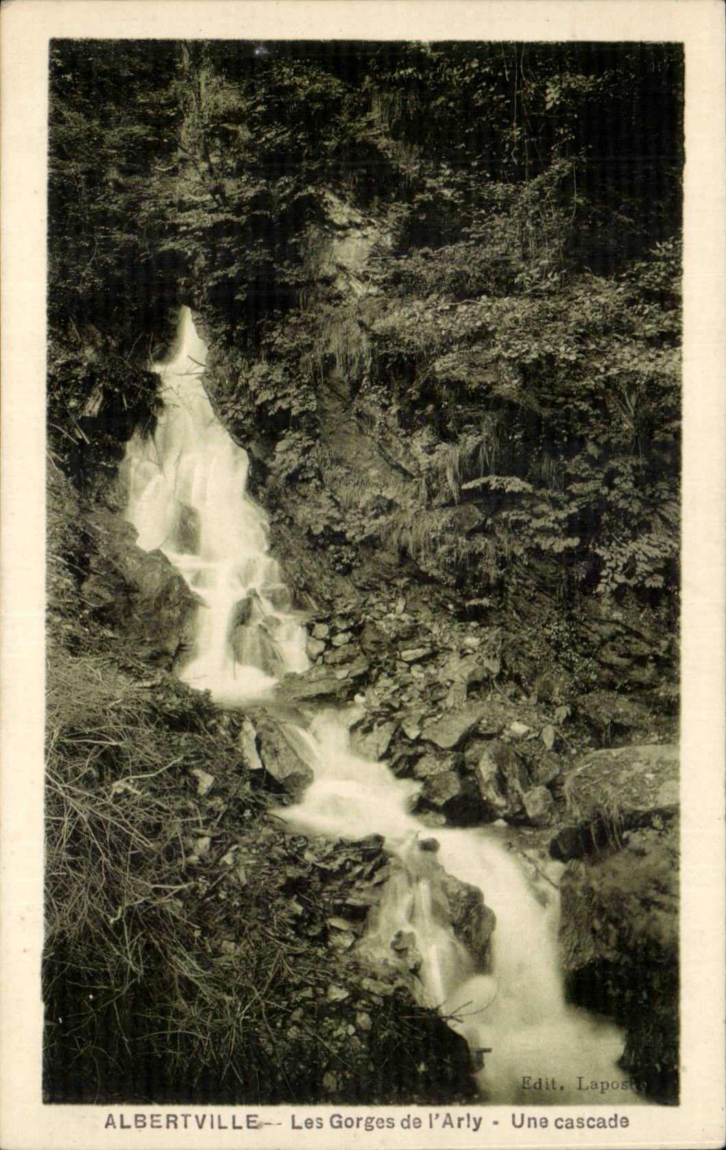 Albertville - Falls of Arly - a Cascade - CPA