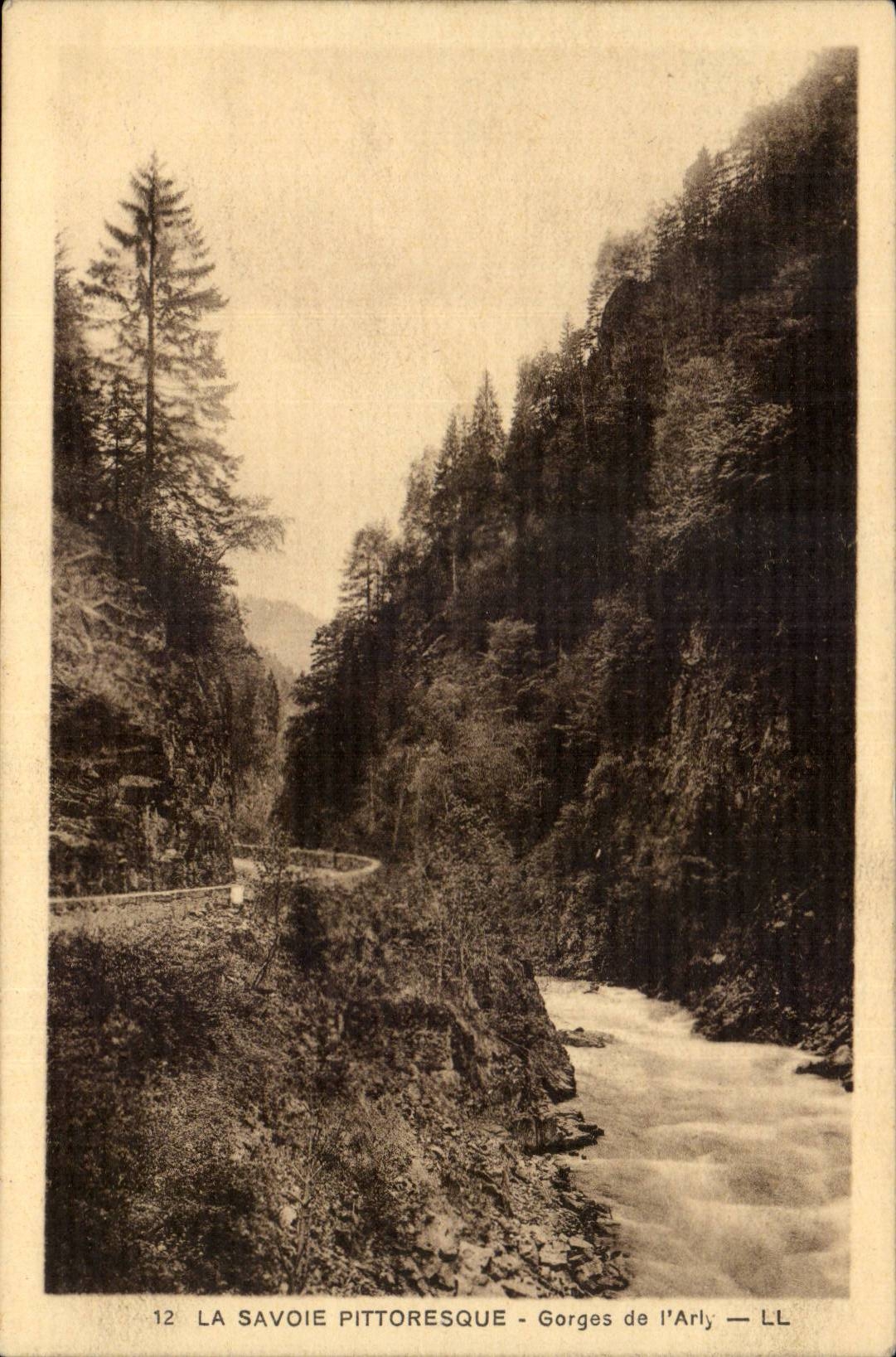 Albertville - Falls of Arly - CPA
