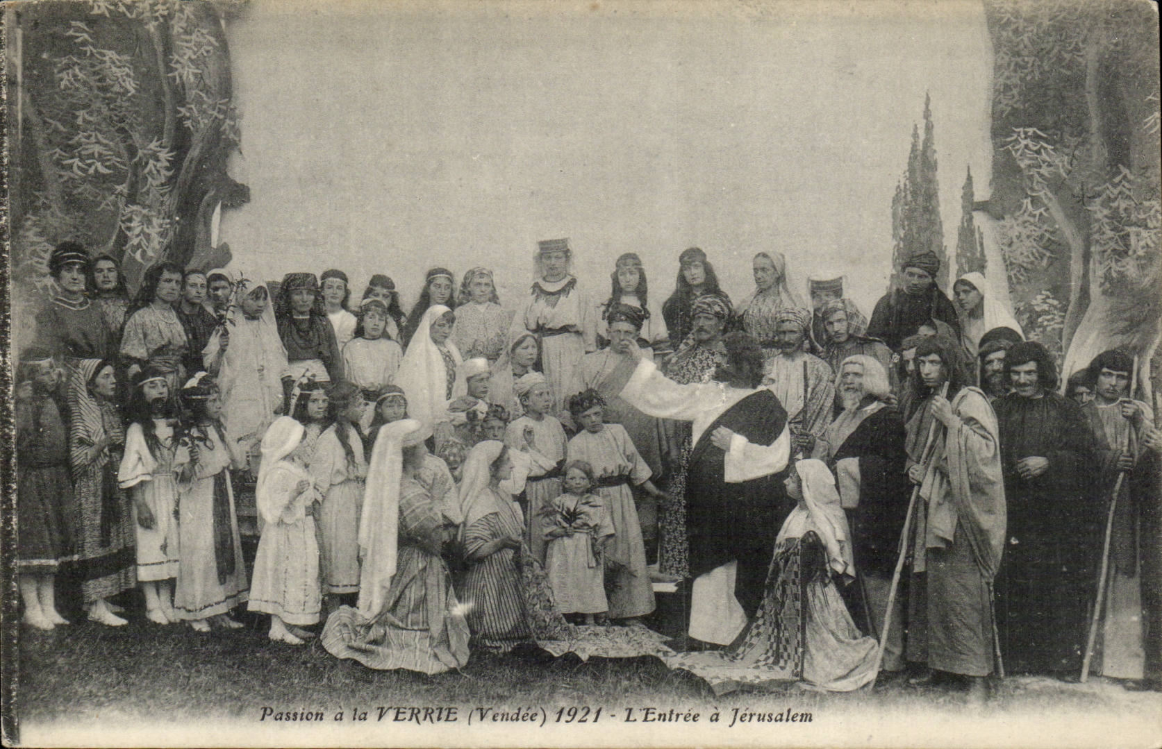 CPA Neigung in hereinkommendem Verrie 1921 hat Jerusalem