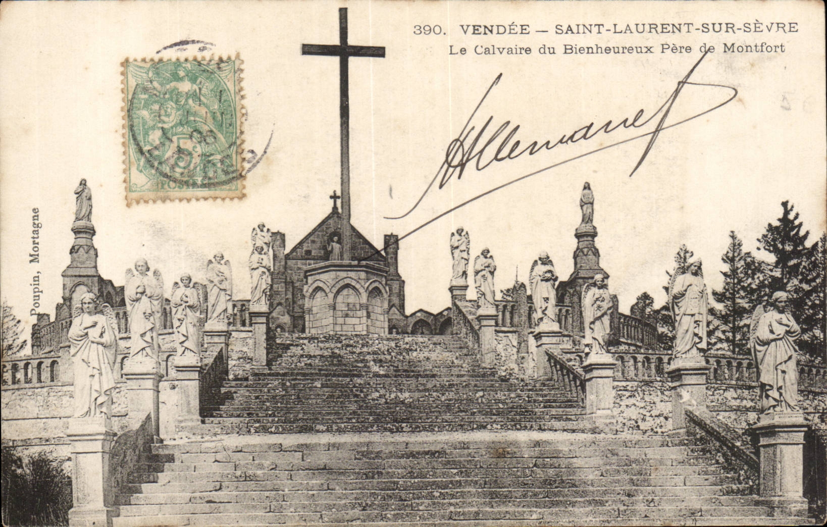 Saint Laurent trennt an CPA das Martyrium von glucklichem Pere von Monfort