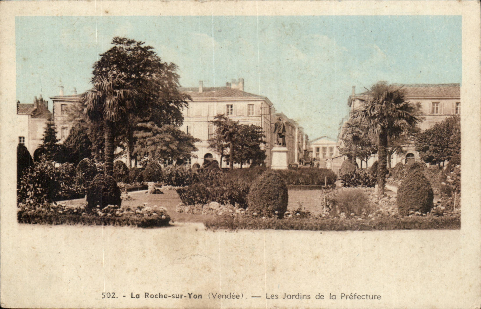 Der Felsen auf Yon CPA Garten der Prafektur