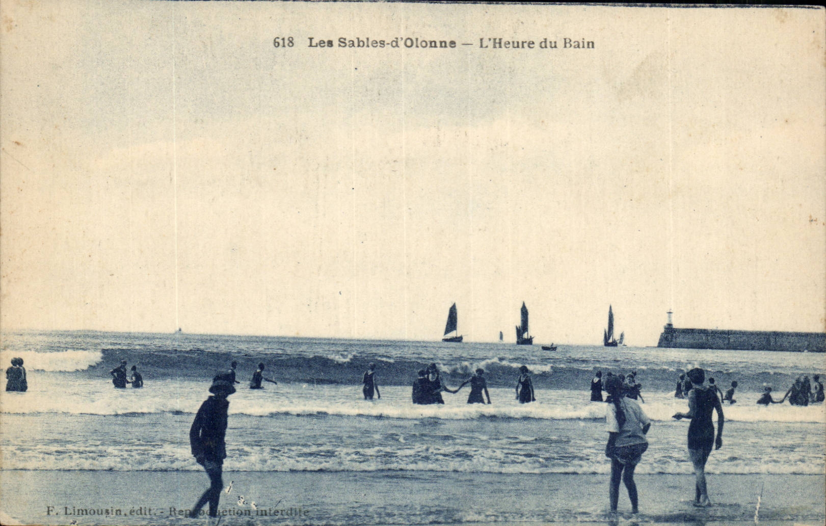 Sande von olonne CPA die Stunde des Bades