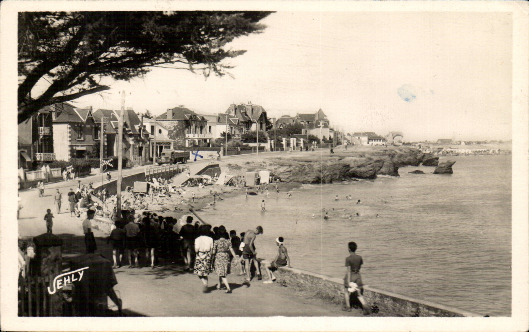 Croix de Vie hat CPA Anse der Schaufel Porteau