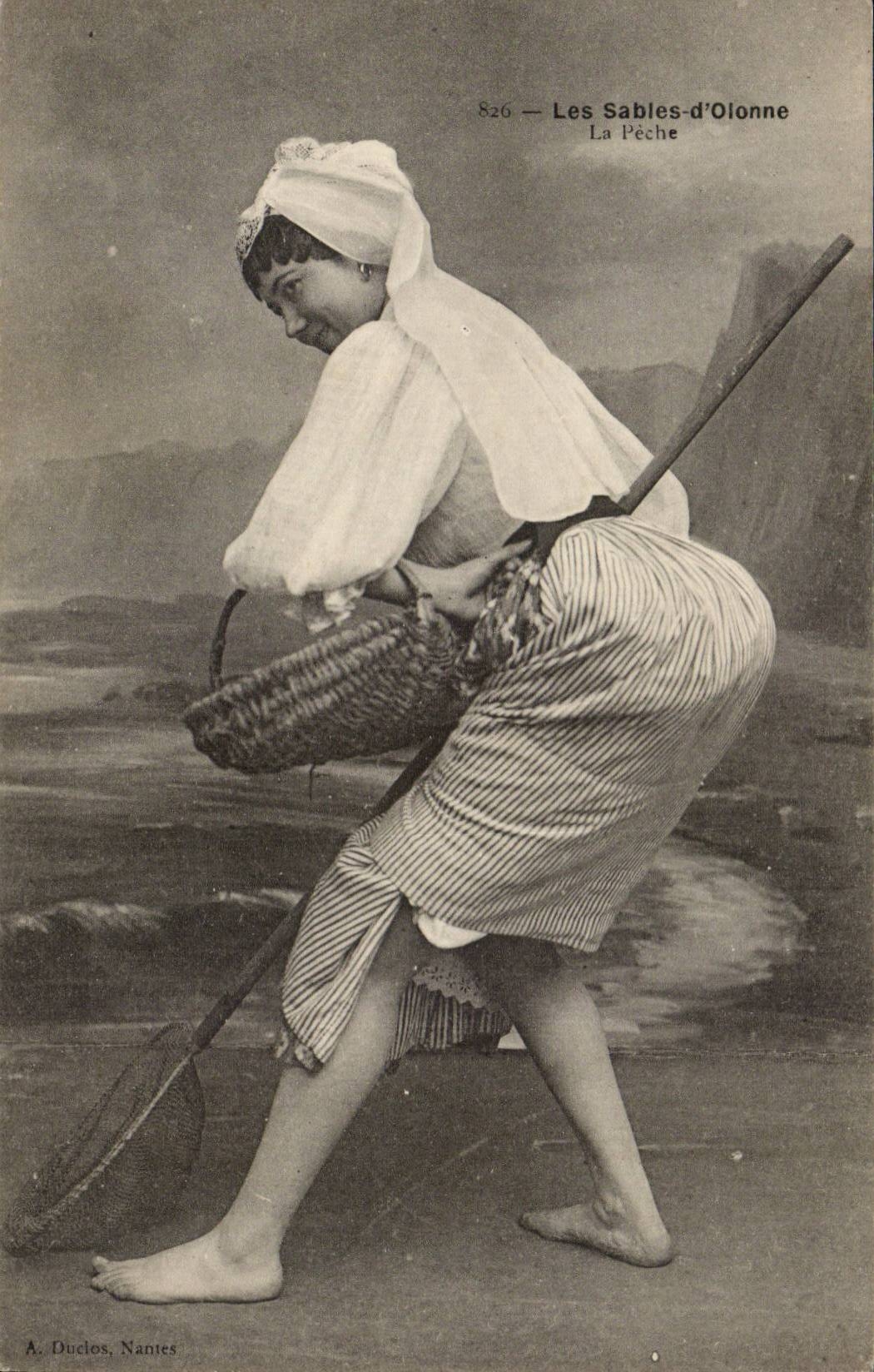 Sande olonne CPA Sablaise des Fischens (Folklorekostum)