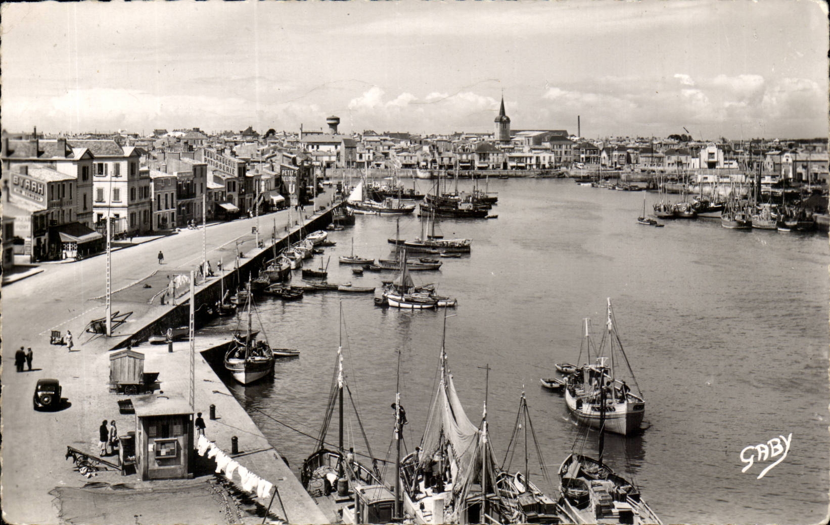 CPSM Sande von olonne der Hafen