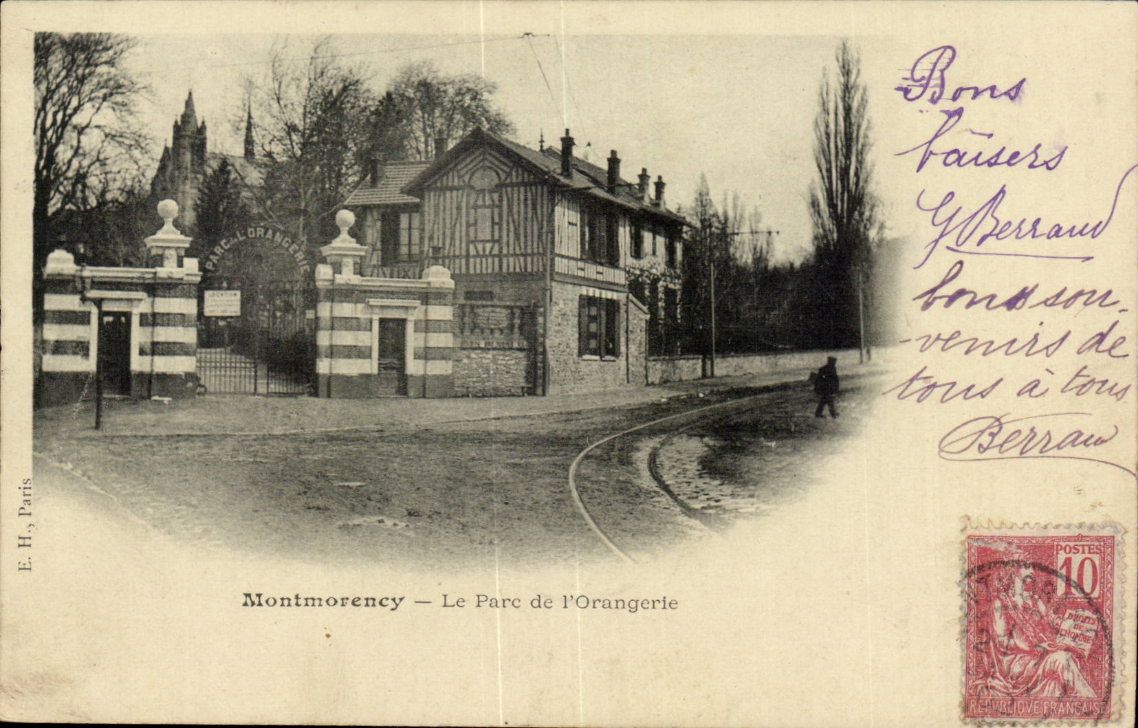 Montmorency CPA the park of the orangery