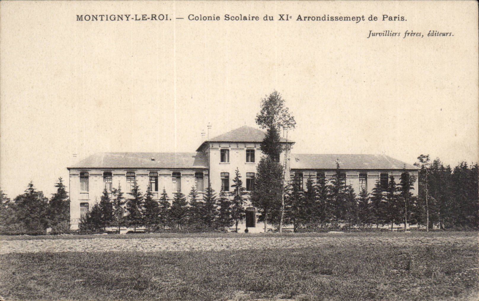Montigny the school King CPA Colony of the 11th district of Paris