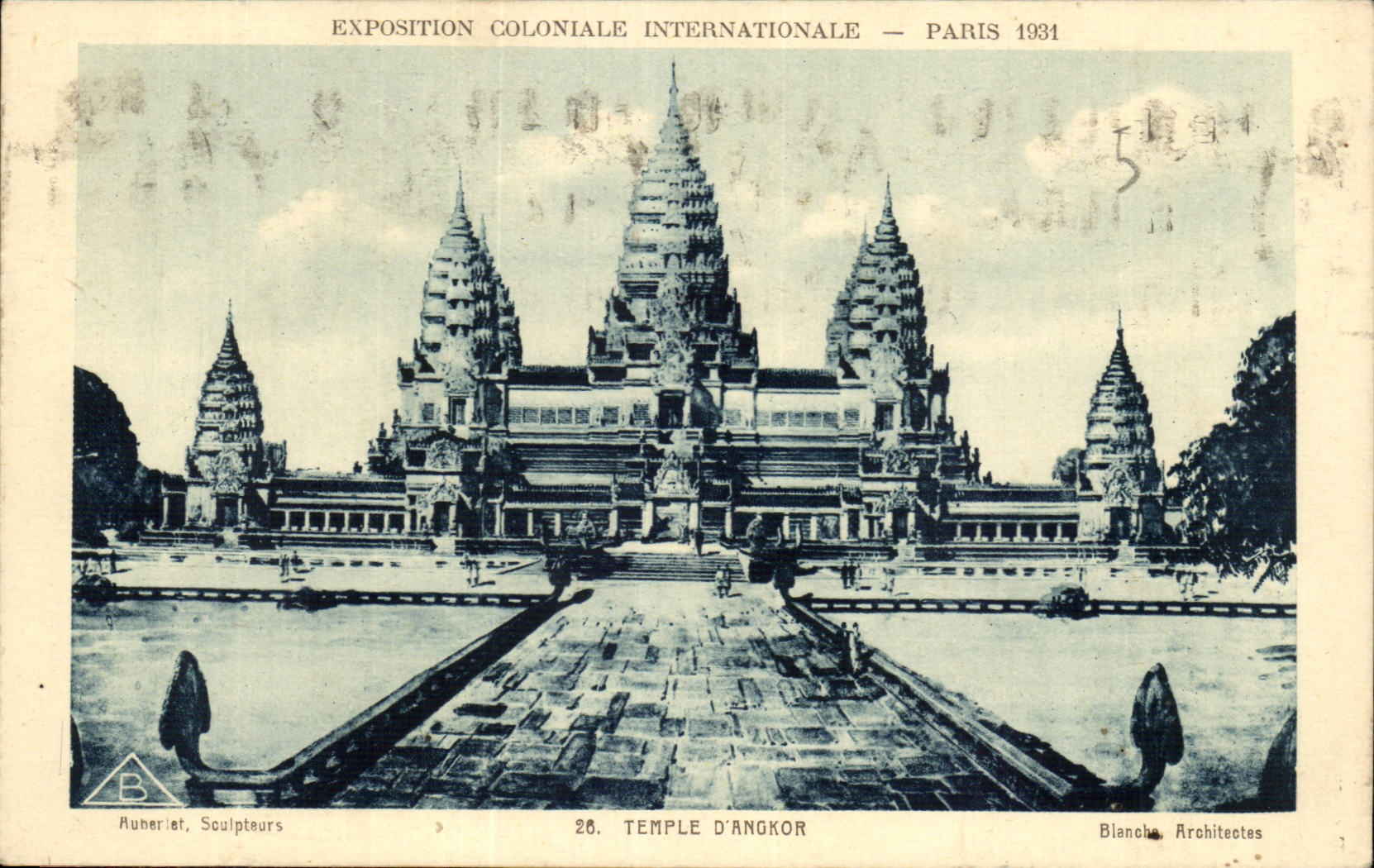 CPA Exposition coloniale internationale Paris 1931 TEmple d'Angkor