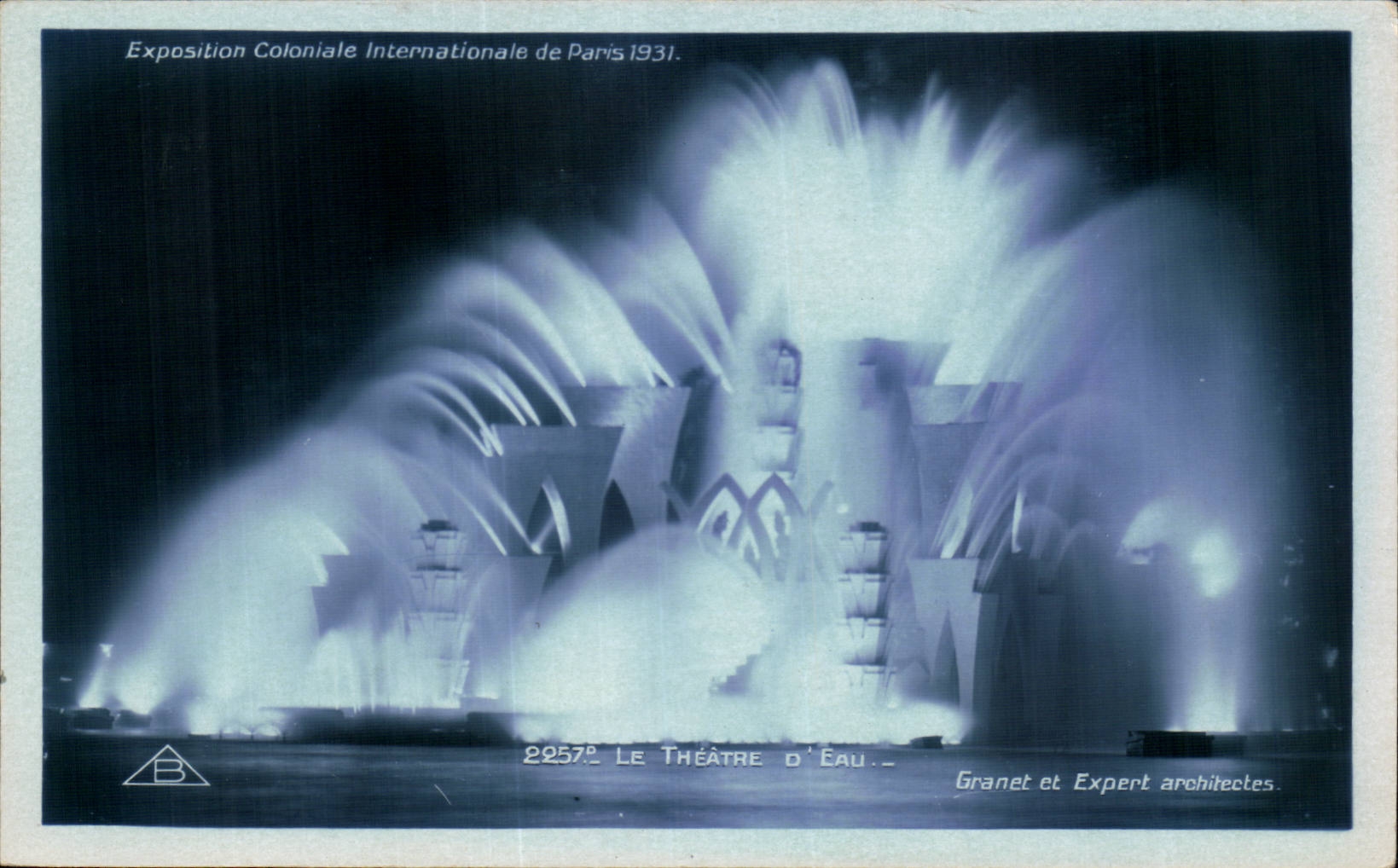 CPA Exposition coloniale internationale Paris 1931 le theatre d'eau Granet