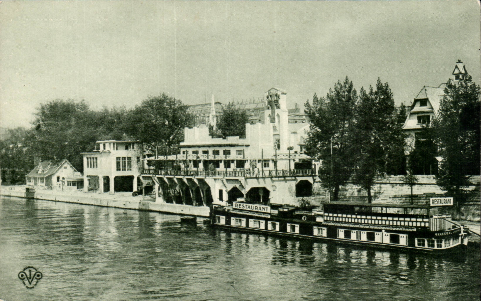 CPA Pavillon des Arts Decoratifs 1925 Vue perspective sur le Cours Albert 1er