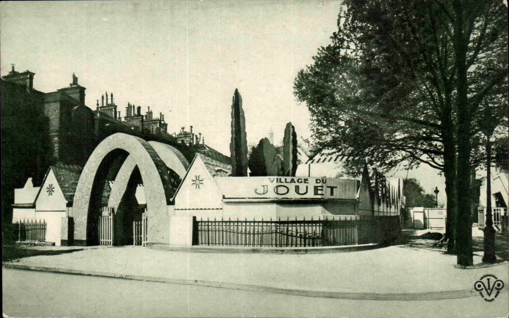 CPA Pavillon des Arts Decoratifs 1925 Village du jouet