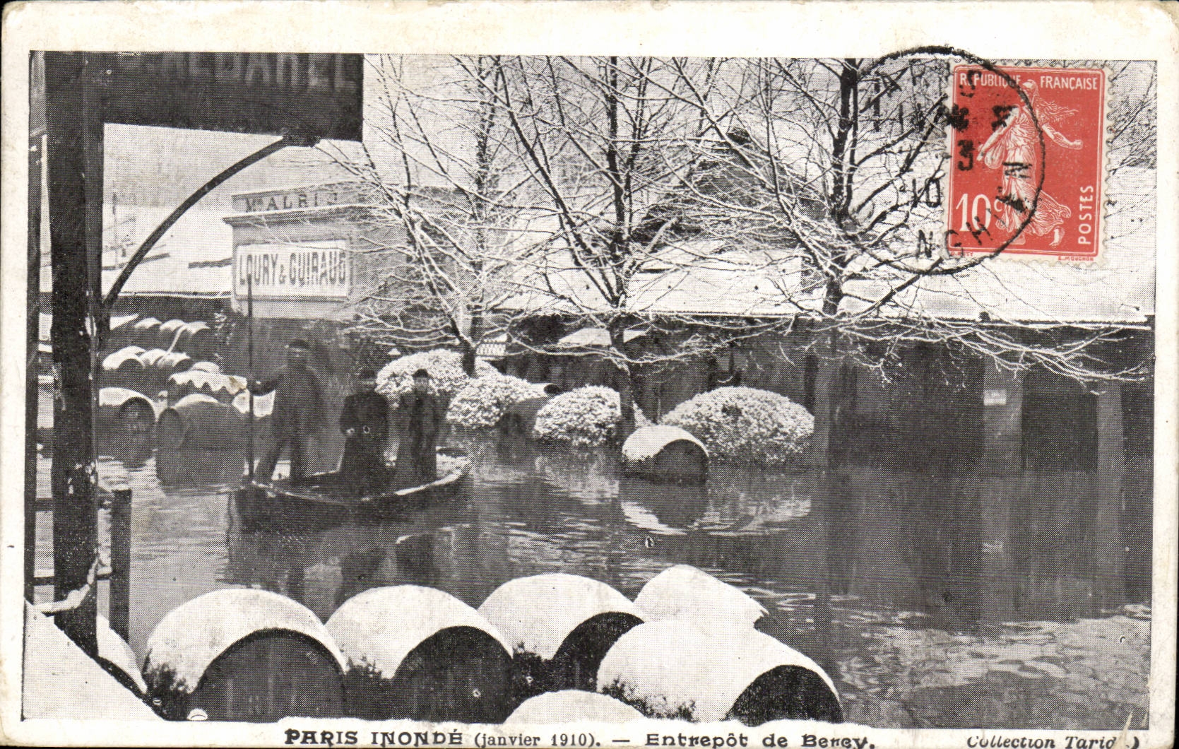 Believed of the Seine Paris CPA Warehouse of Bercy