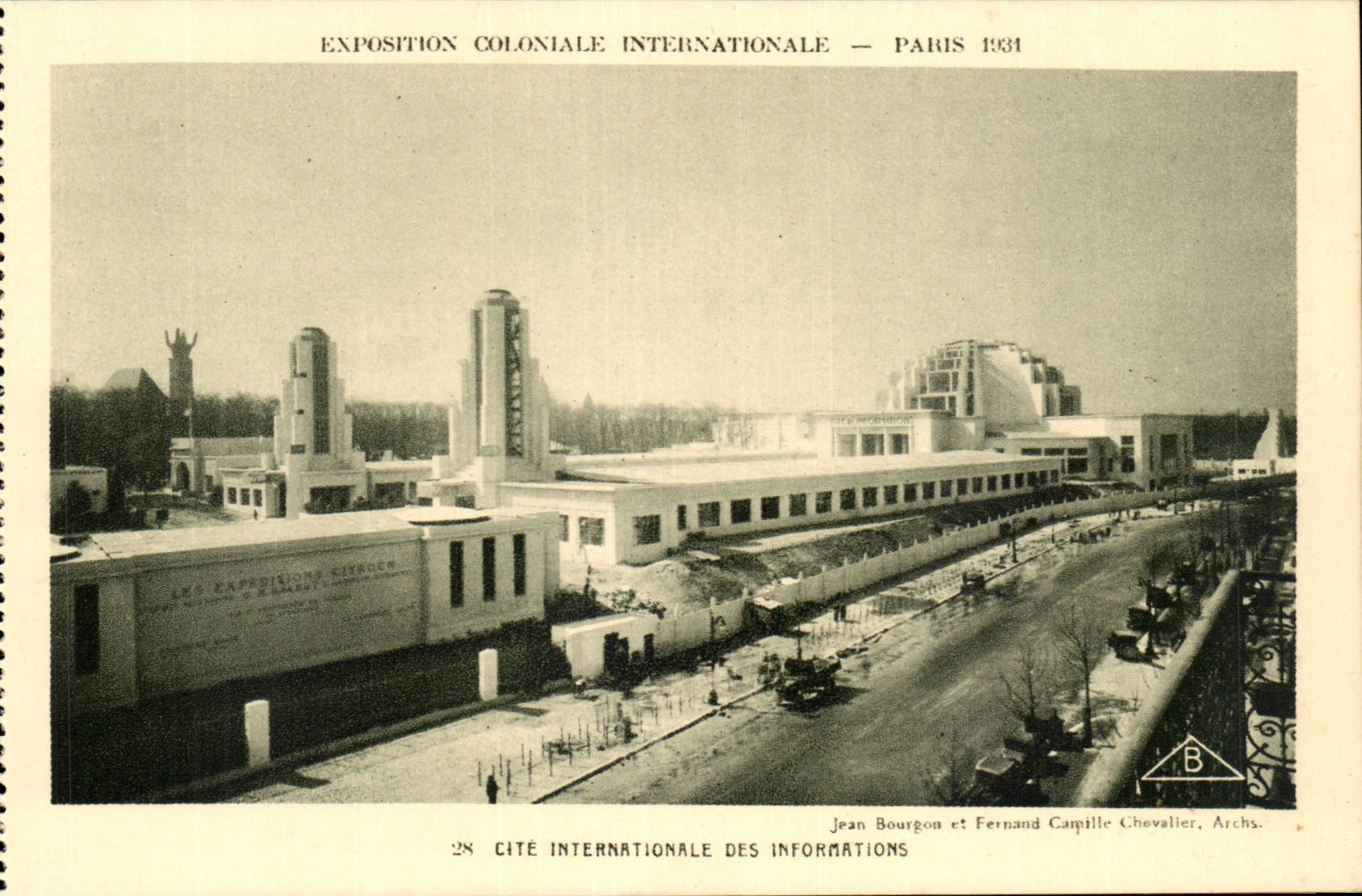 EXposition coloniale internationale Paris 1931 Cite internationale des informations
