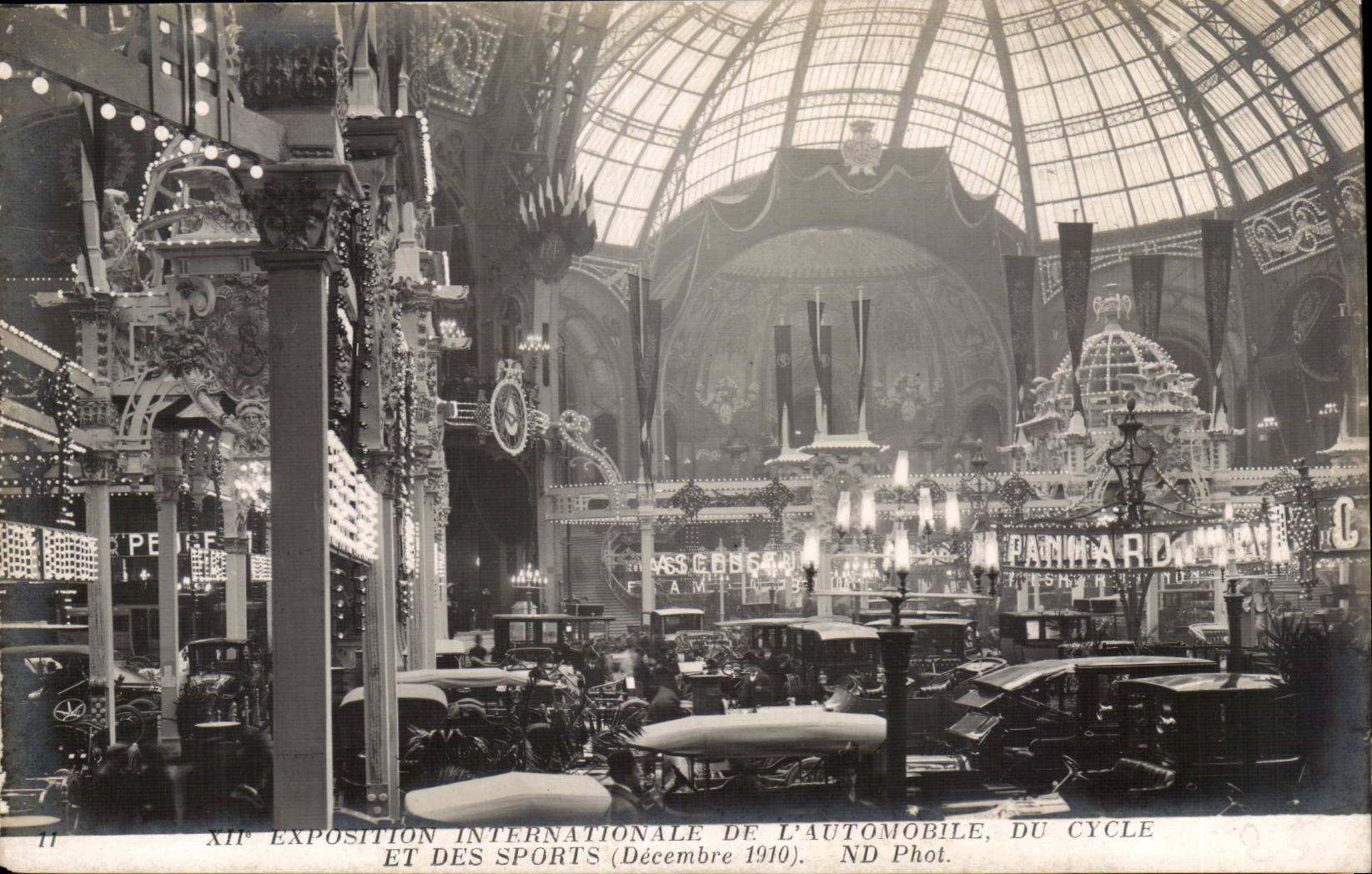Paris - XII Exposition Internationale de L'Automobile Du Cycle et des Sports - Decembre 1910 - CPA 
