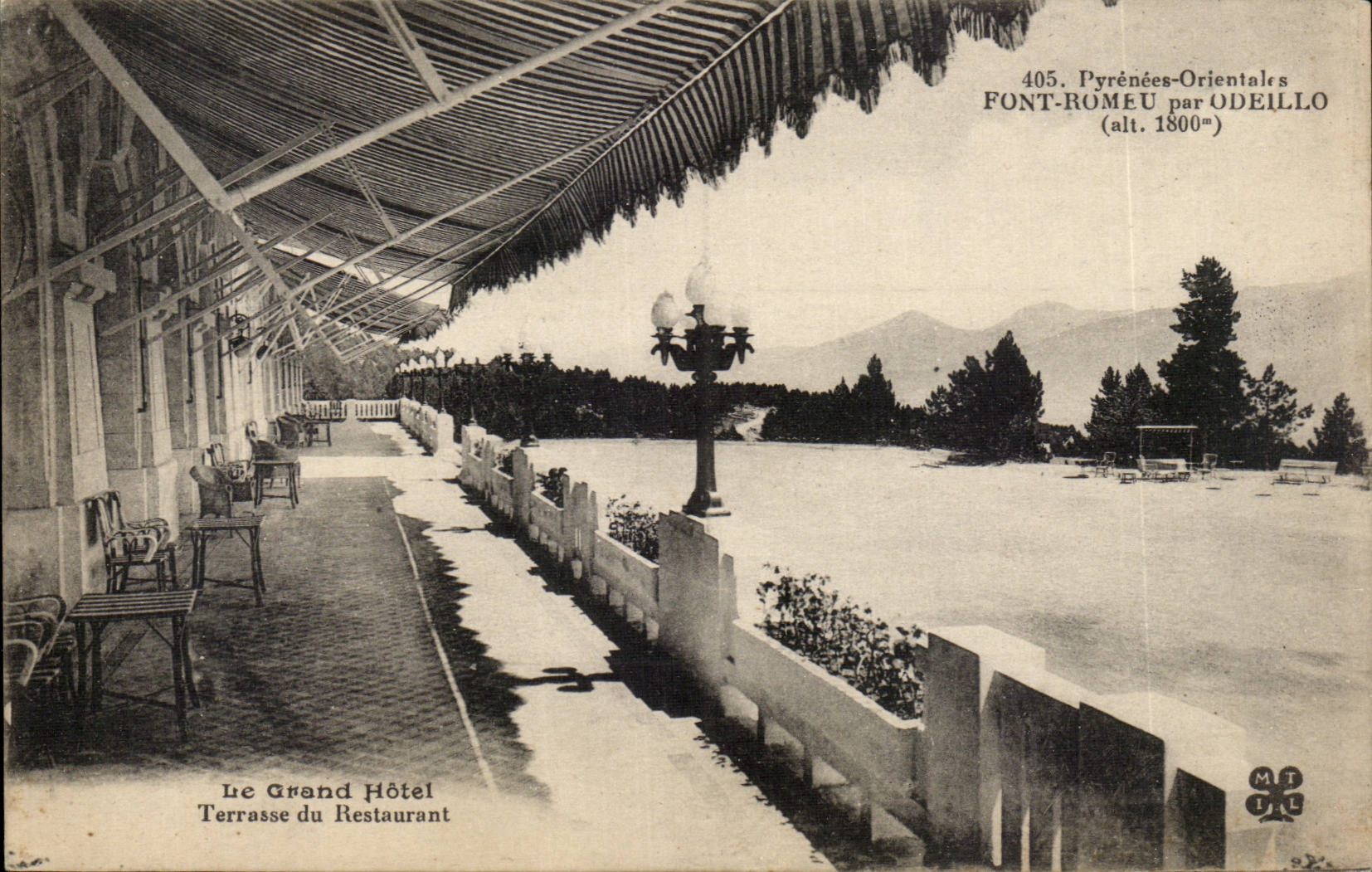 Make Romeu CPA Grand Terrasse hotel of the restaurant