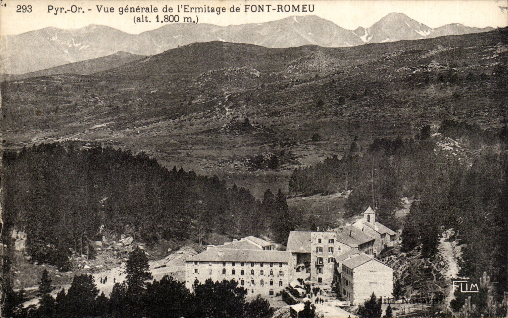 Font Romeu CPA View hermitage of Makes Romeu