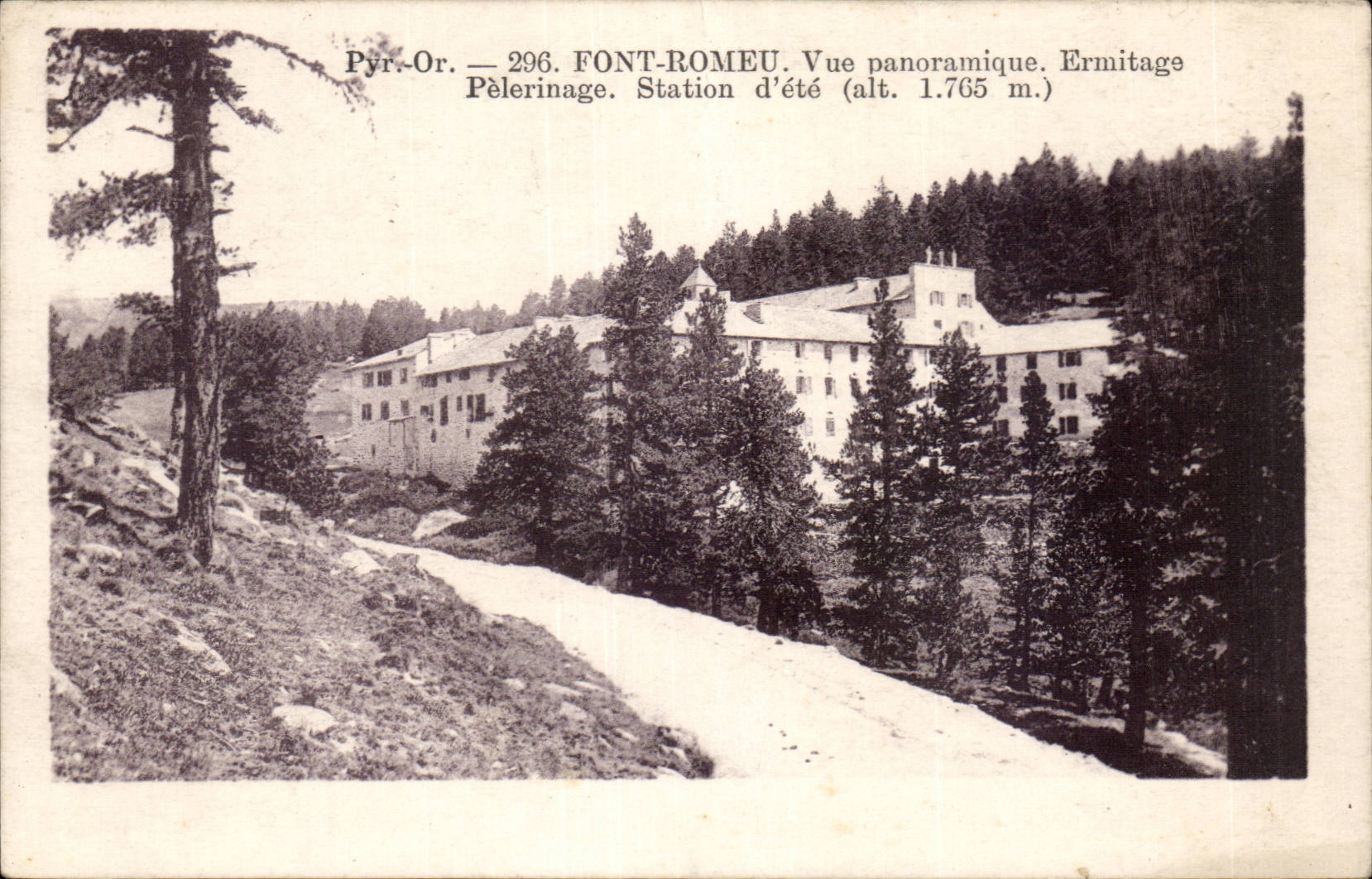 Make Romeu CPA Panoramic View Hermitage Station pilgrimage of summer