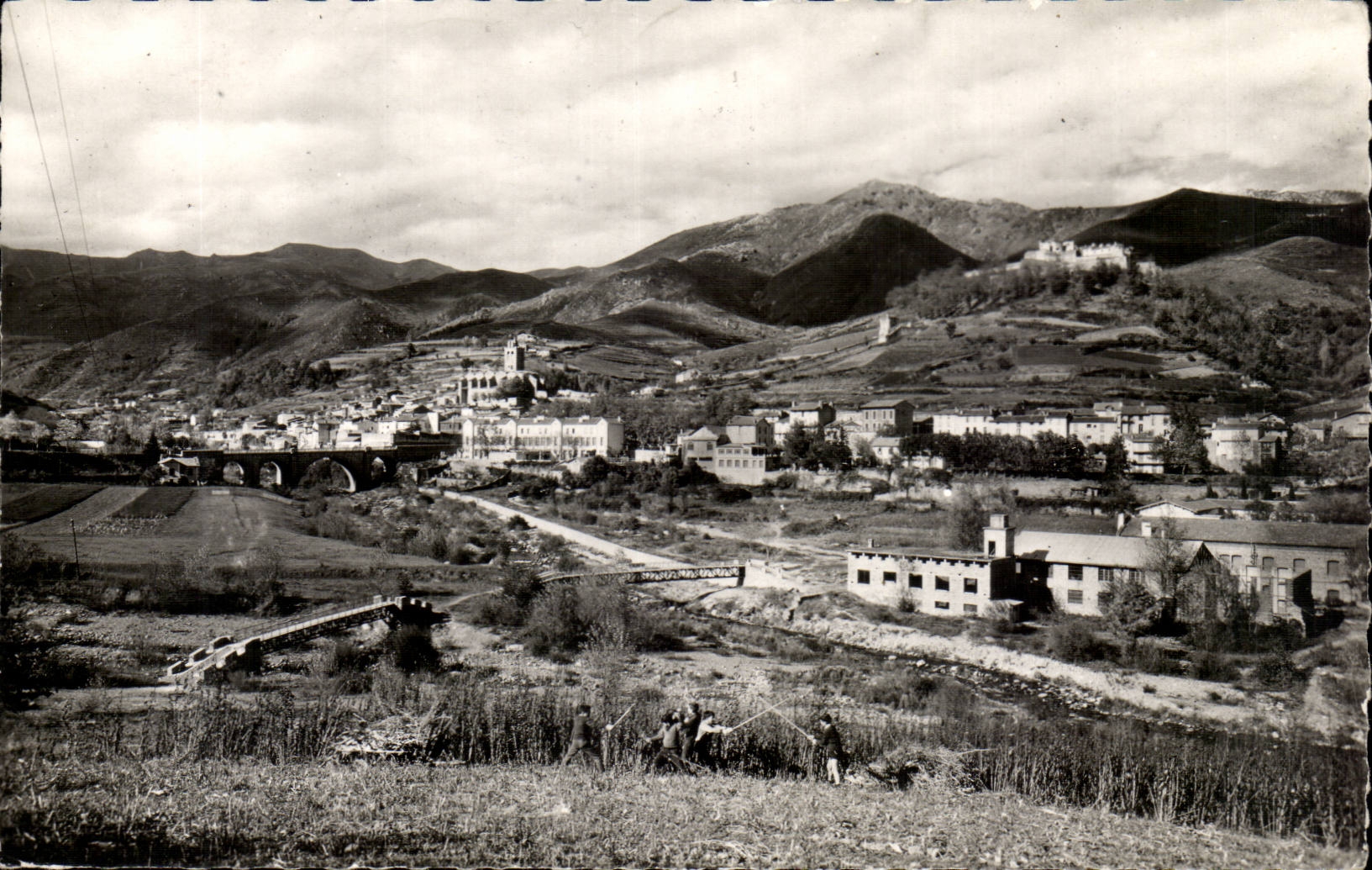 VAllespir Prats de Mollo the Swift one View of the city and strong Lagarde built by Vauban