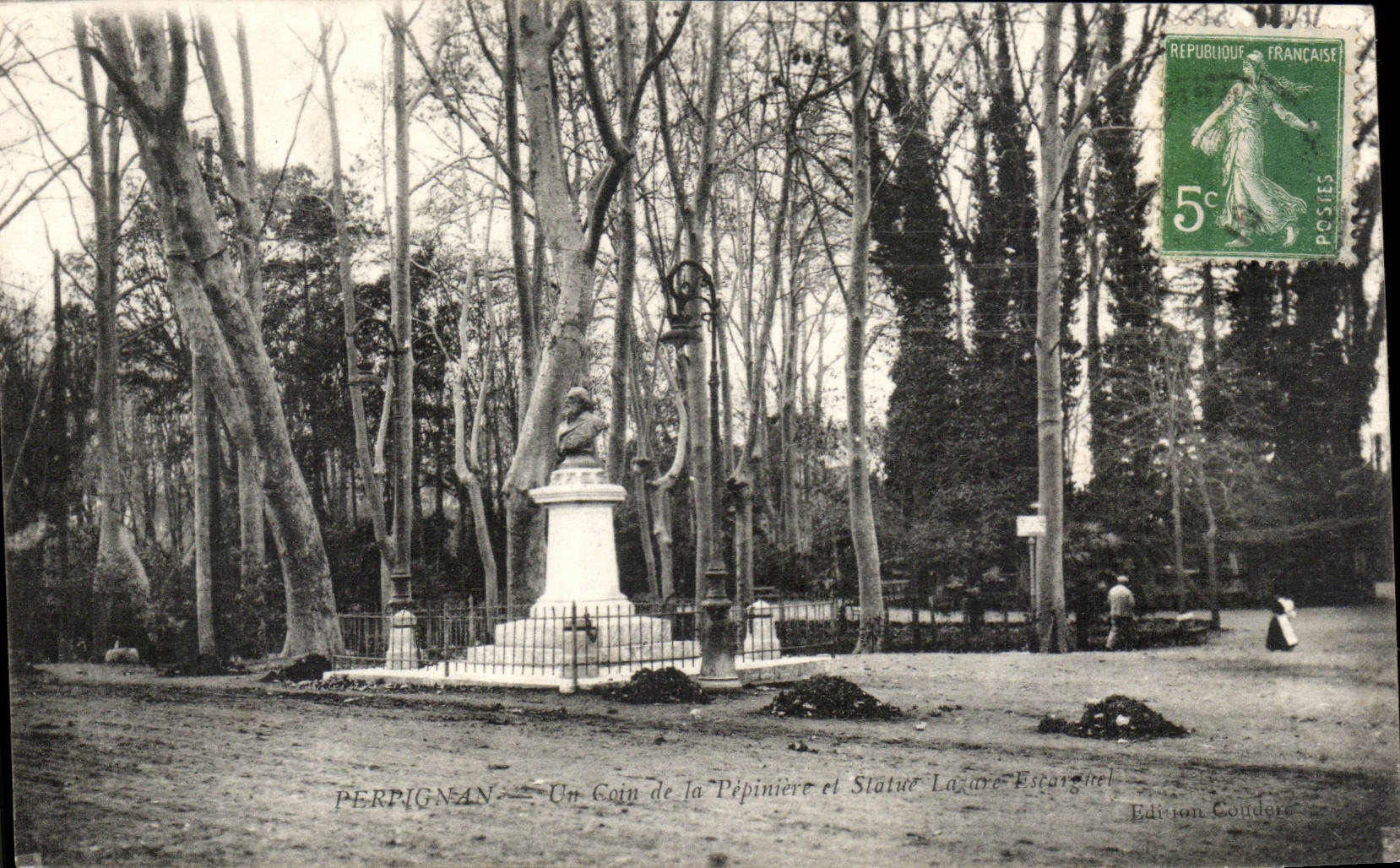 Perpignan - Statue Lazare - CPA 